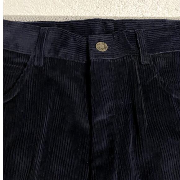 Calvin Klein Vintage Corduroy Pants Mens 33X35 Blueberry Boot Omega Stitch USA - Picture 7 of 16